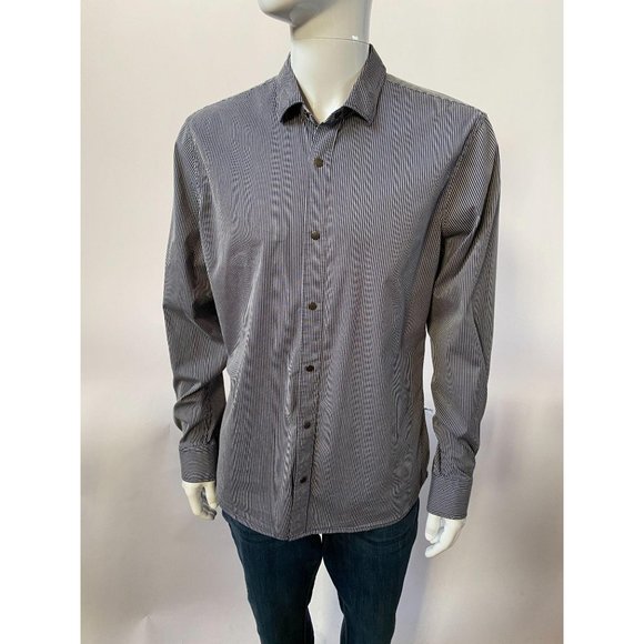 Armani Exchange A/X Stripe Shirt - Picture 12 of 16